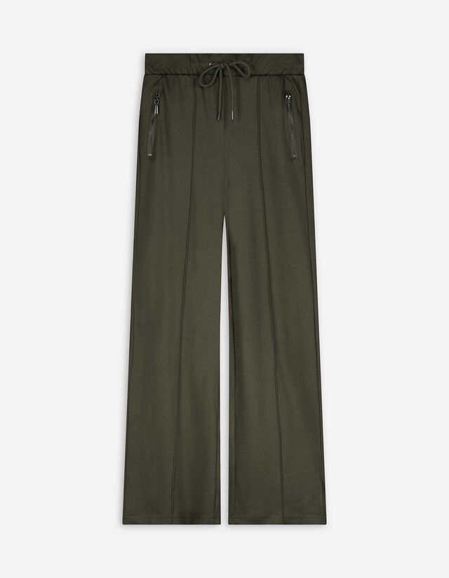 Nadrág - Fémrészletek - sötétzöld