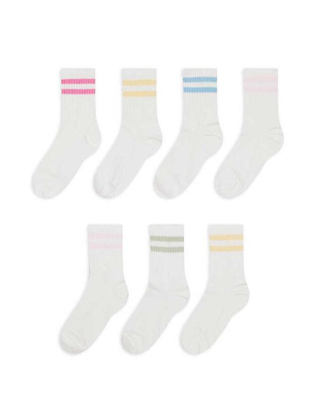 Zokni - 7 db-os csomag