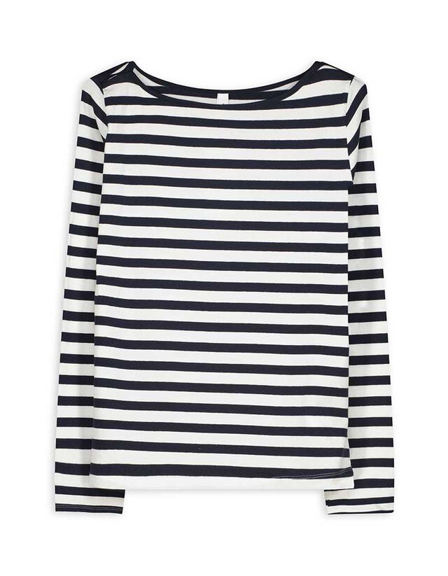 Hosszú ujjú felső - Pamut - sotetlila