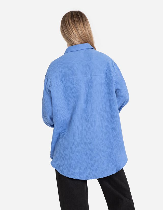 Blúz - Muszlin - vilagos zold