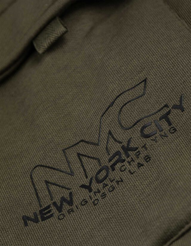 Cargo nadrág - Melegítőszövet - fekete