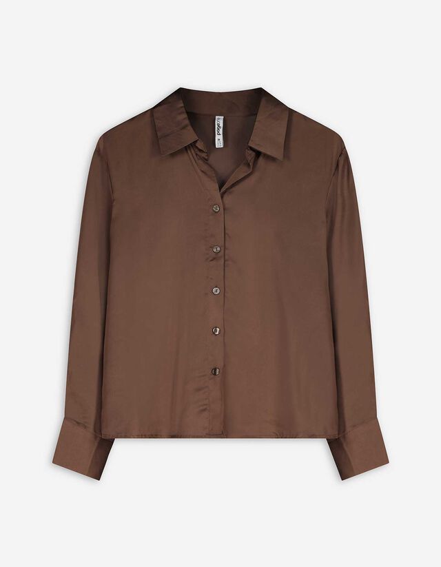 Blúz - sötétbarna