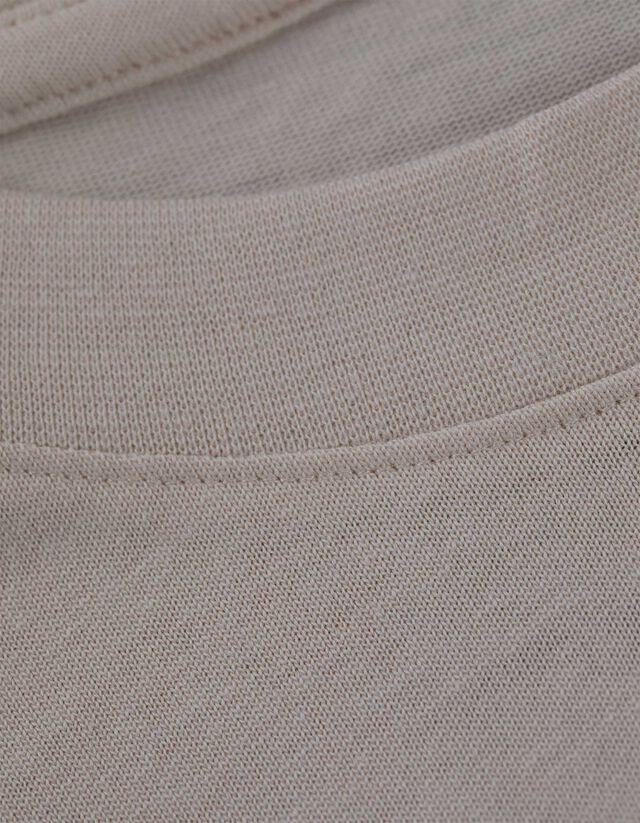 Póló - Túlméretezett fazon - világos barna