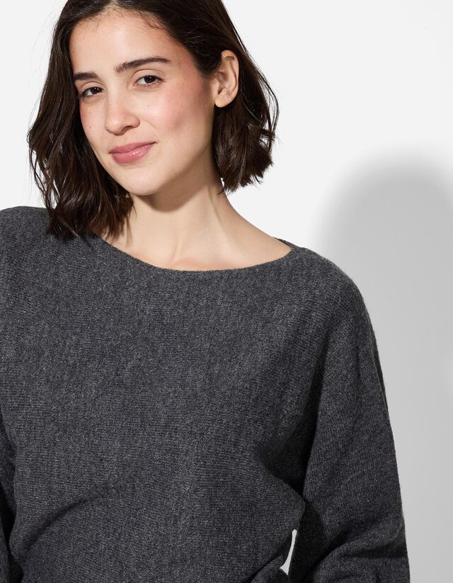 Pulóver - sötétszürke