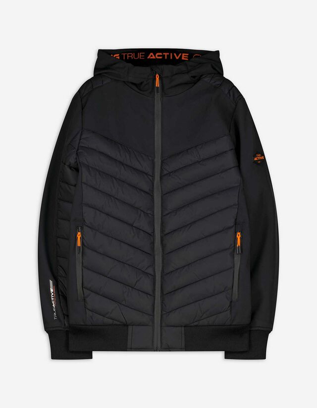 Softshell kabát - Vízlepergető - fekete