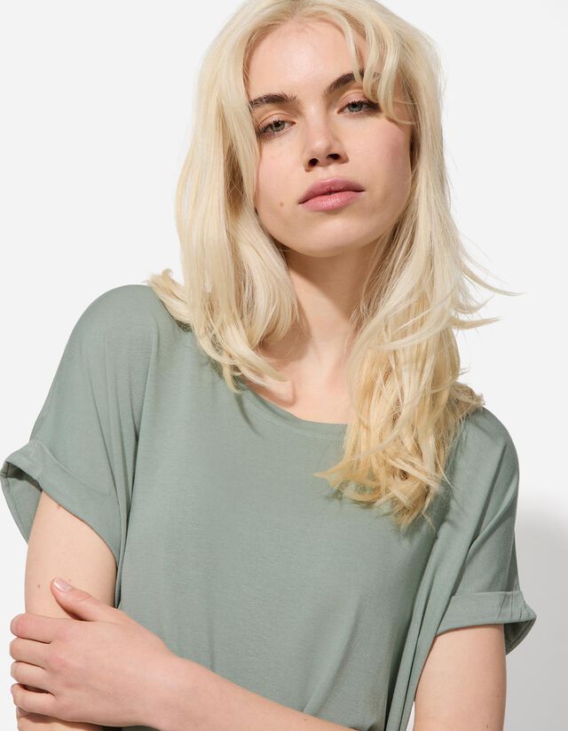 Póló - Viszkózkeverék - feher