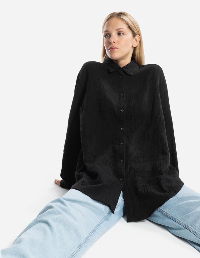 Blúz - Muszlin - vilagos zold