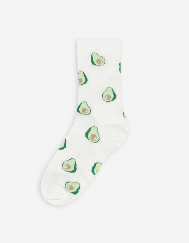 Zokni - Elszórt mintás - kék