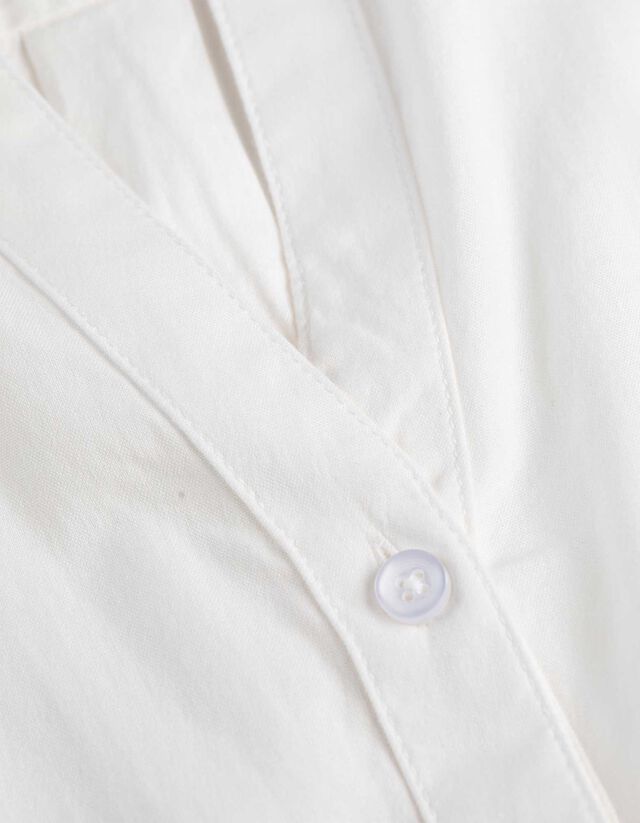 Női ing - Mellzsebes - feher