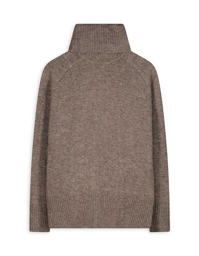 Pulóver - Túlméretezett fazon - sötétszürke