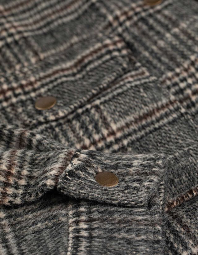 Shacket - Gyapjú megjelenés - szürke