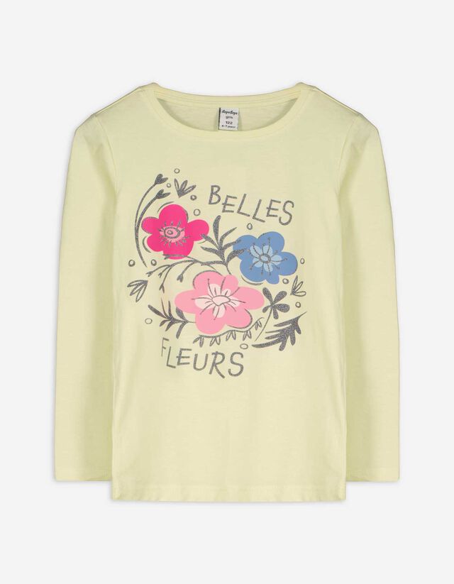 Hosszú ujjú felső - Pamut - vilagos szurke