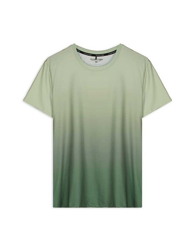 Póló - Színátmenet - vilagos zold