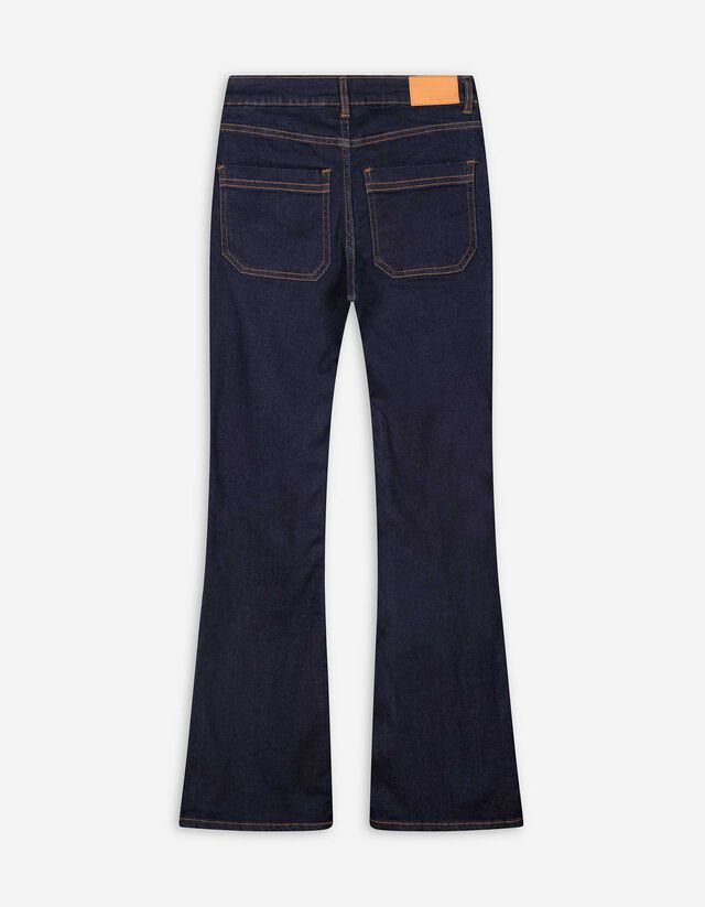 Farmernadrág - Enyhén bővülő fazon - kék