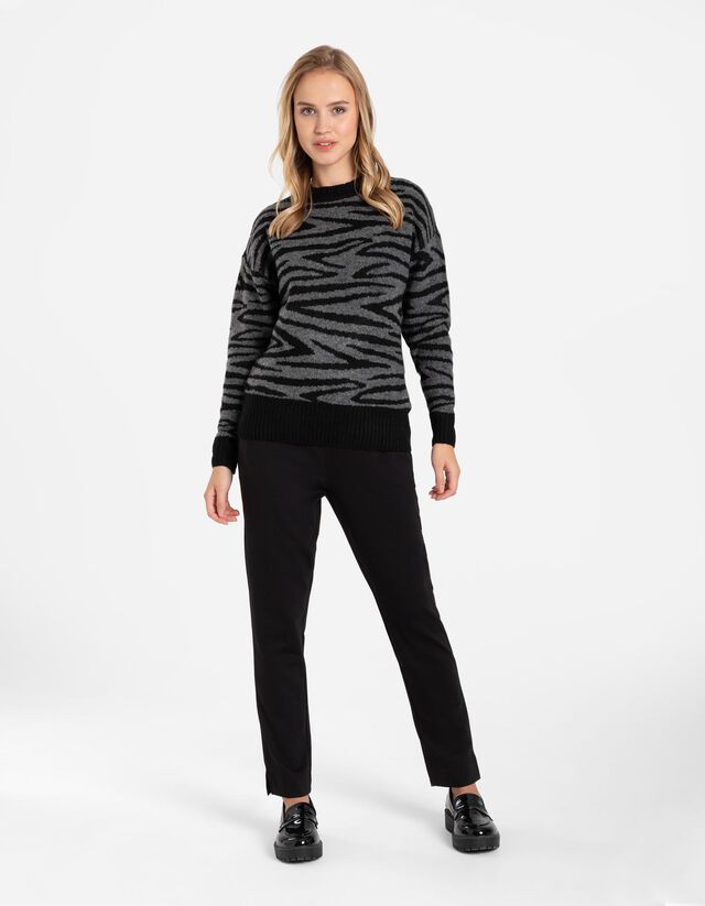 Nadrág - Normál fazon - fekete