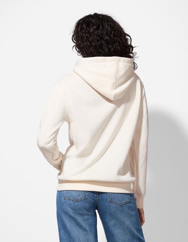 Kapucnis felső - Csipkerátéttel - szürke