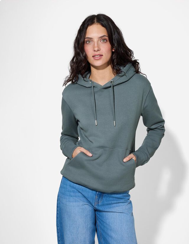 Kapucnis felső - Kapucni - barna