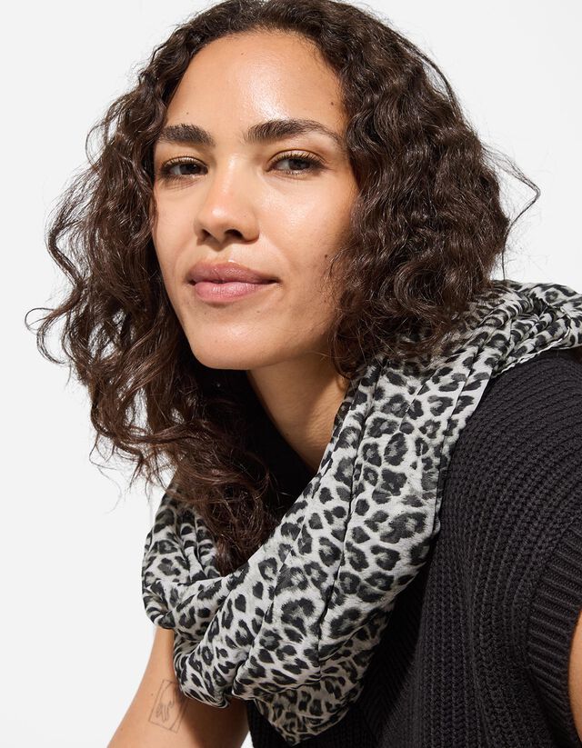 Csősál - Párducmintás - bézs