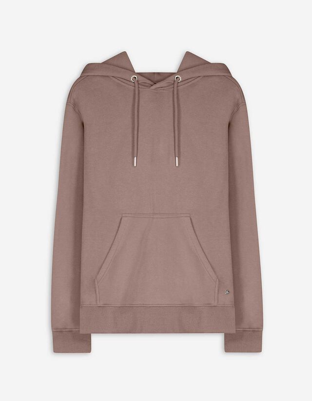 Kapucnis felső - Kapucni - barna