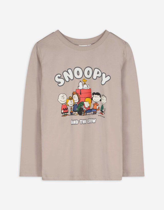 Hosszú ujjú felső - Peanuts - bézs