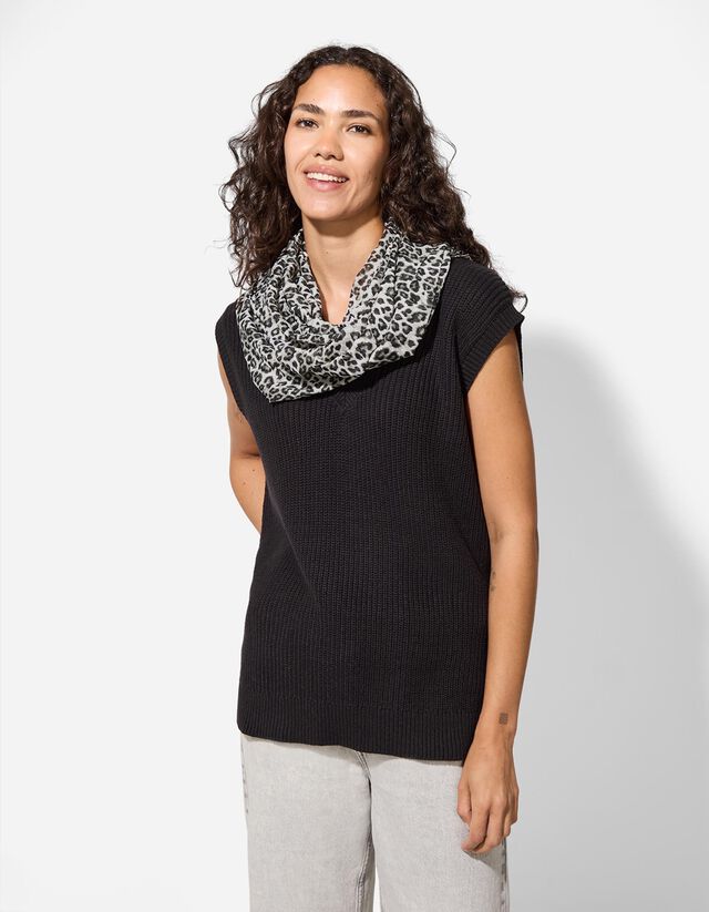 Csősál - Párducmintás - bézs