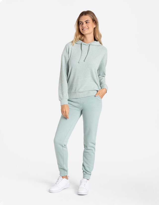 Szabadidőnadrág - Zsinóros - rozsaszin