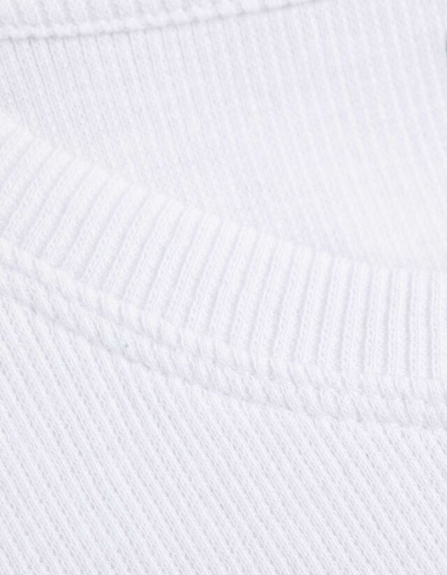 Póló - Bordázott - rozsaszin