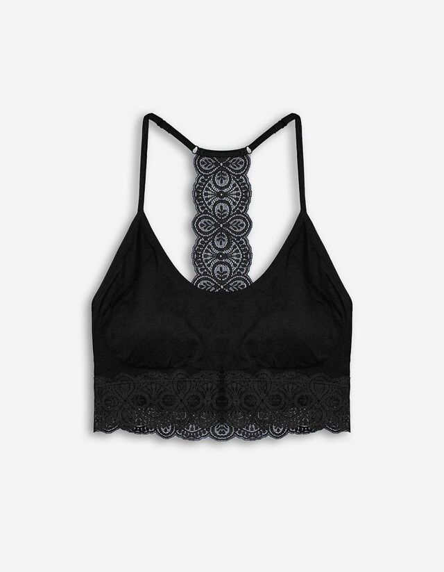 Fűző - főként varrás nélküli - fekete