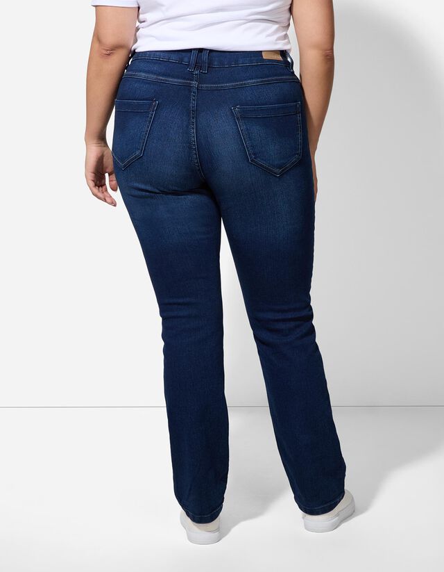 Farmernadrág - Varrásba állított zseb - sotetkek