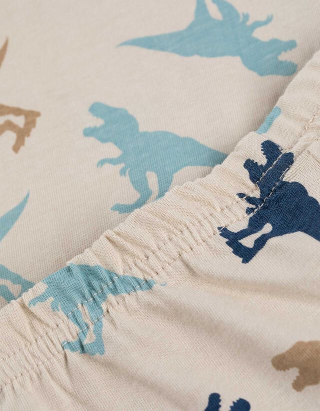 Alsó -és felsőrészből álló pizsama szett - Vegyes minta - bézs