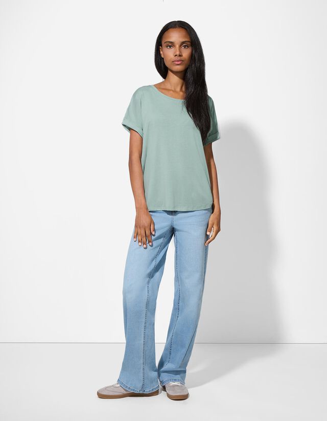 Póló - Viszkózkeverék - feher