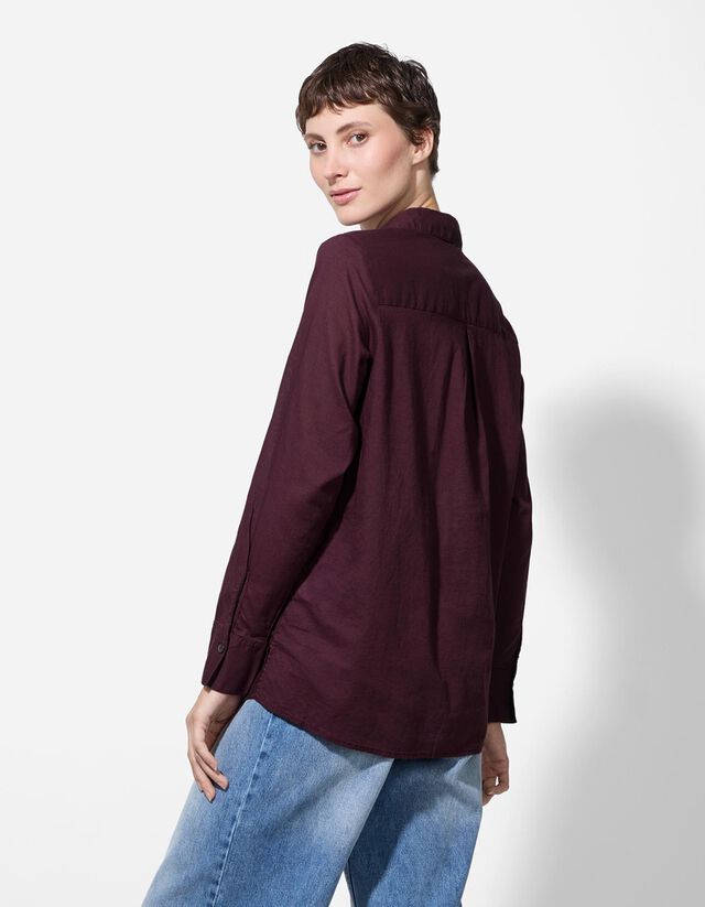 Blúz - Mellzsebes - feher