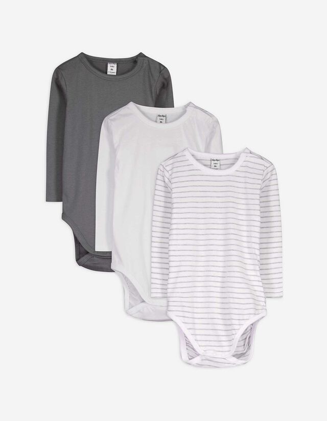 Hosszú ujjú body - Puha tapintású