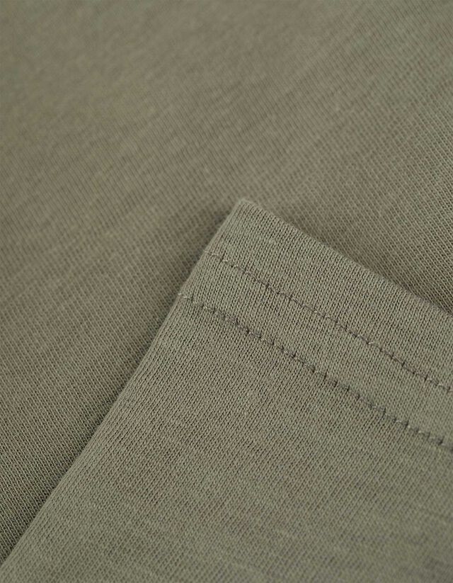 Hosszú ujjú felső - Kerek nyakkivágás - vilagos zold