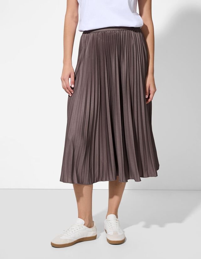 Rakott szoknya - Ráncok - feher