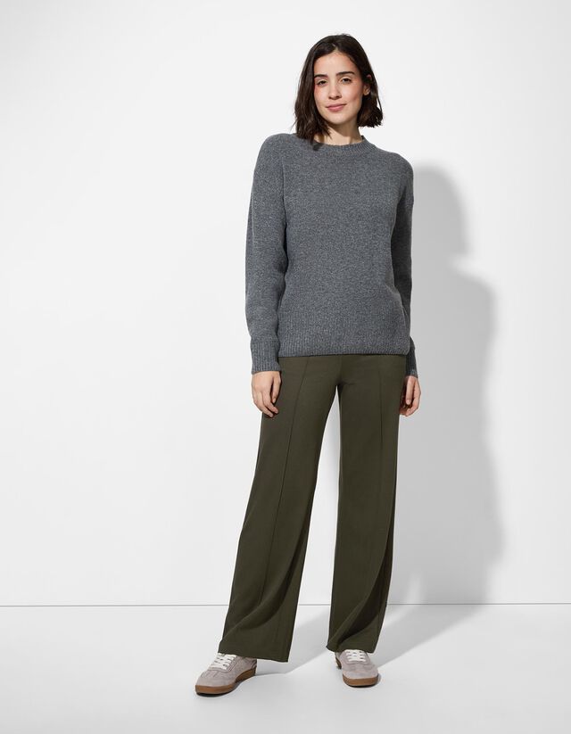 Nadrág - Fémrészletek - sötétzöld