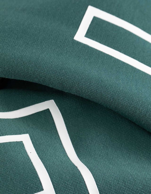 Kapucnis felső - Túlméretezett fazon - feher