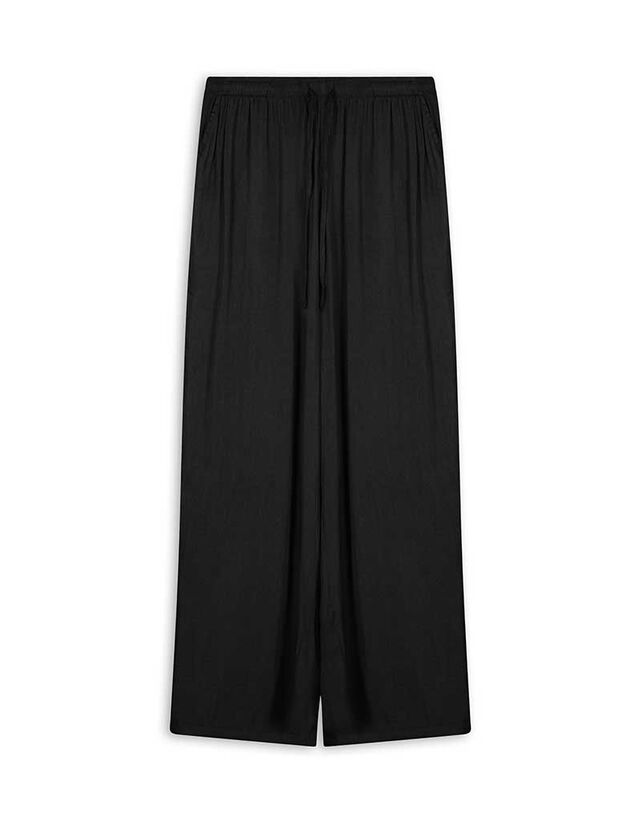 Nadrág - Széles szárú - fekete