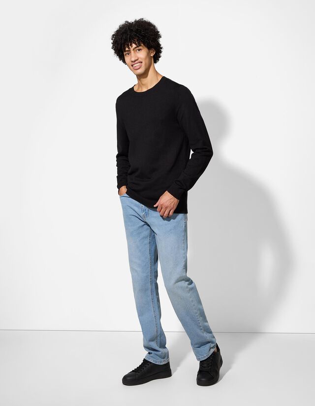 Pulóver - Viszkózkeverék - szürke