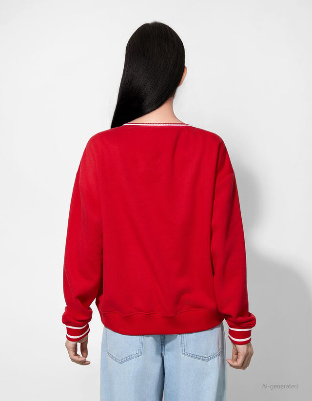 Melegítőfelső - Melegítőszövet - piros