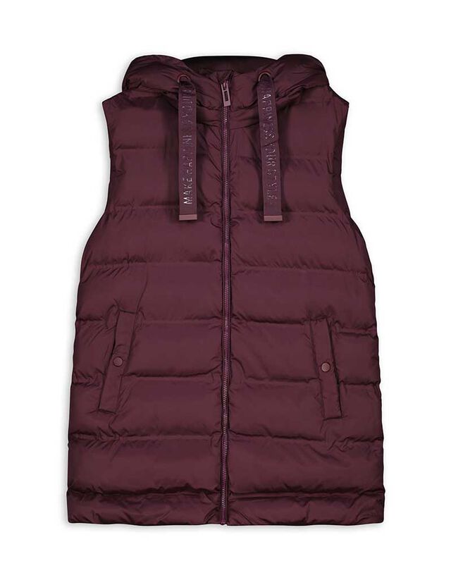 Steppelt mellény - Normál fazon - bézs