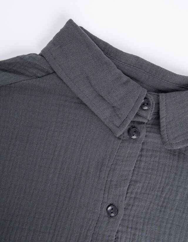 Blúz - Muszlin - vilagos zold