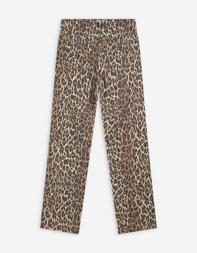 Nadrág - Párducmintás - világos barna