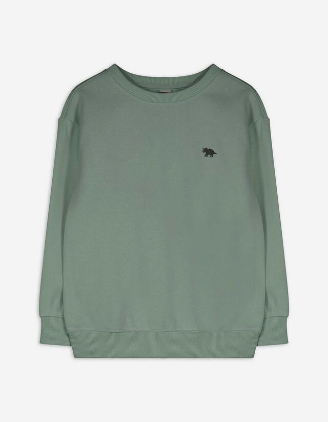 Melegítőfelső - Nyomott minta - barna