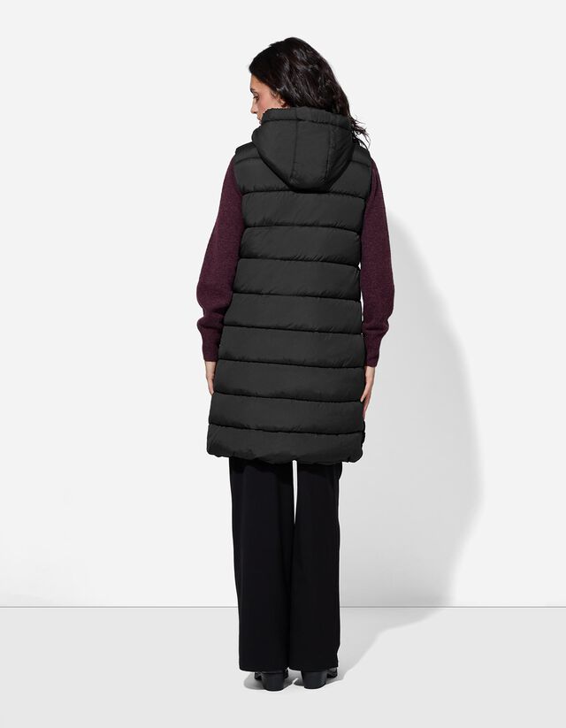 Steppelt mellény - Állítható derék - fekete