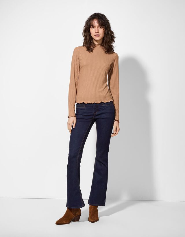 Farmernadrág - Enyhén bővülő fazon - kék