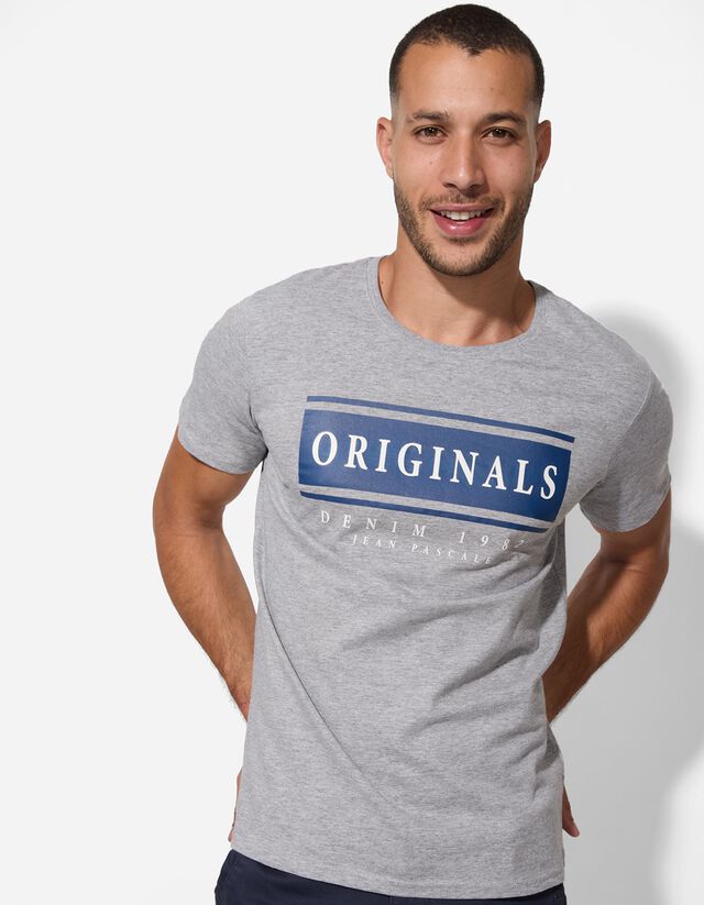 Póló - Kerek nyakkivágás - mélyvörös