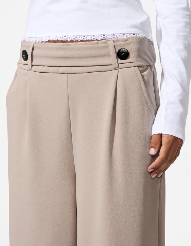 Culotte nadrág - sötétbarna