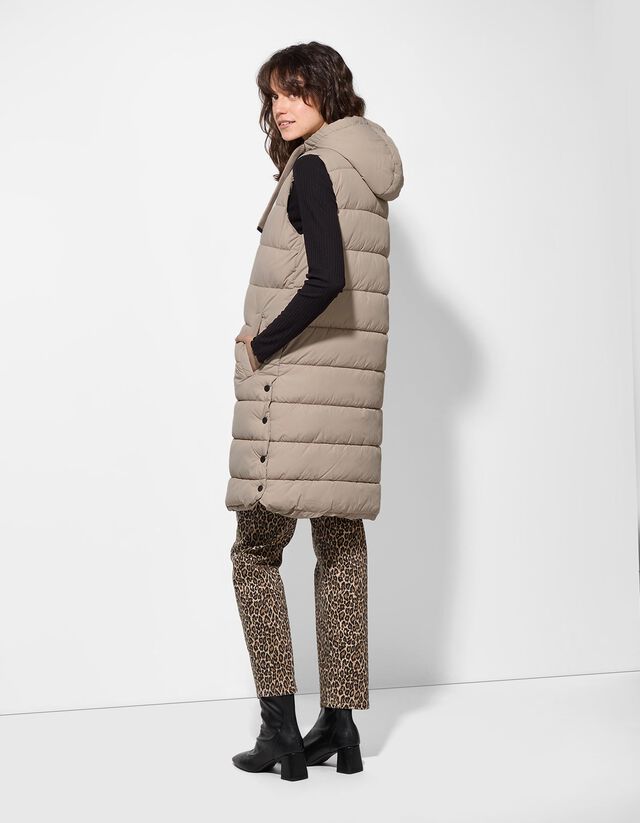 Steppelt mellény - Állítható derék - fekete