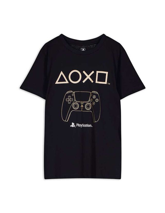 Póló - PlayStation - fekete
